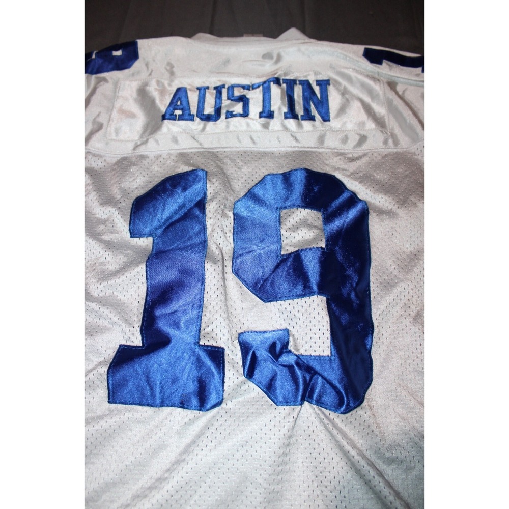NFL DALLAS COWBOYS MILES AUSTIN #19 50th Anniv. AUTHENTIC STITCH ON JERSEY SZ 54